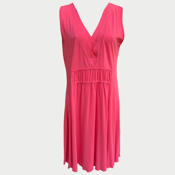 Athleta Women's SANTIAGO DRESS Coral Sleeveless Medium - Picture 3 of 5